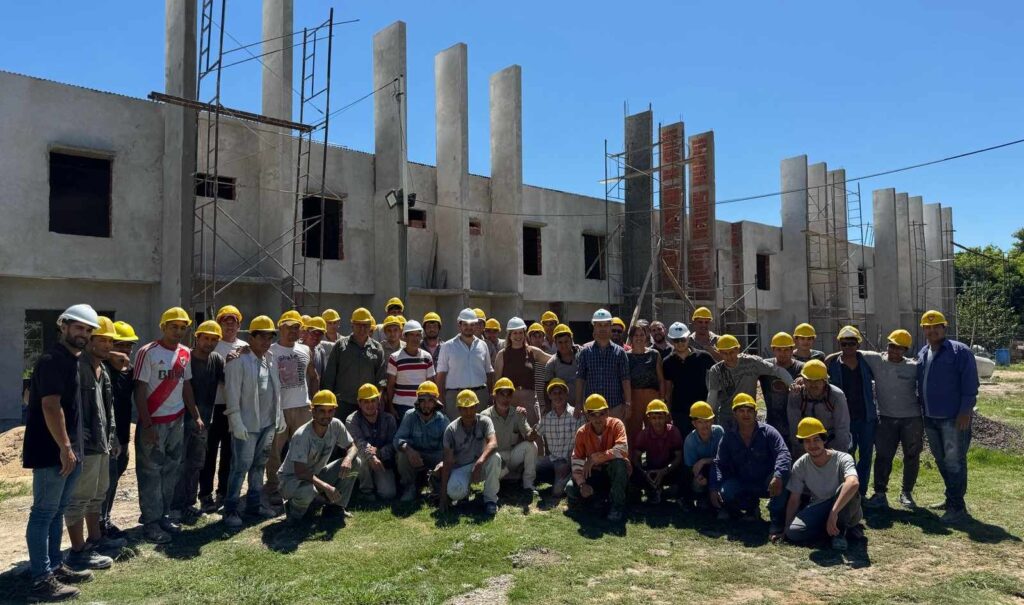 VILLA OCAMPO: VISITA DE LA VICEGOBERNADORA GISELA SCAGLIA Y RECORRIDA POR LAS OBRAS EN MARCHA