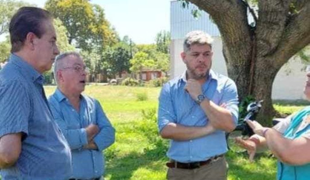 CRISTIAN LOPEZ Y EL SENADOR MARCON RECORRIERON LAS INSTALACIONES DEL HOSPITAL DE FLORENCIA