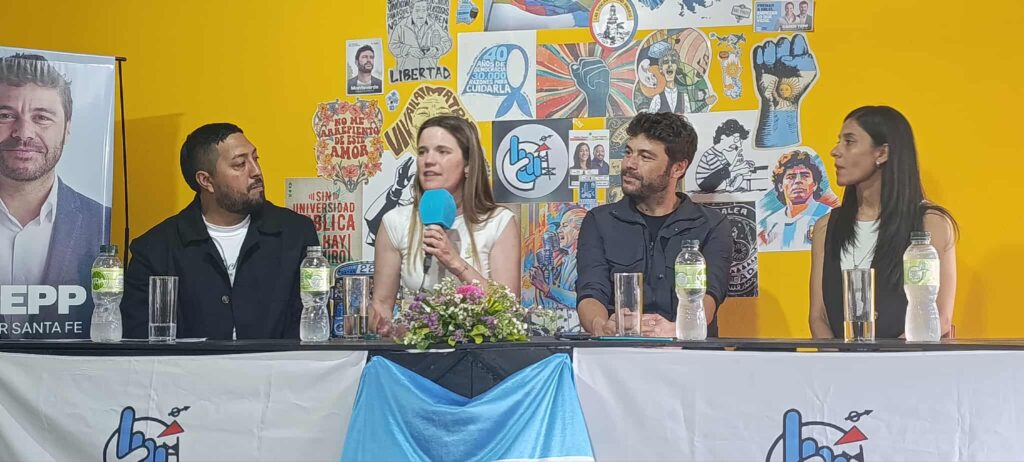 CARÉN TEPP LLEGO A LAS TOSCAS DE LA MANO DE LOS DIRIGENTES POLITICOS CINTIA CHAVEZ Y “FOCA” PADRON